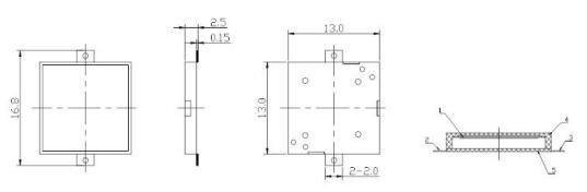 4khz 85dB Small SMD Buzzer