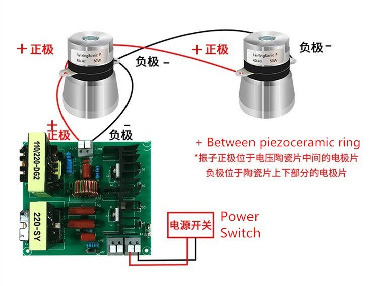 Ultrasonic transducer generator