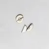Semicircle piezoelectric ceramic sheet
